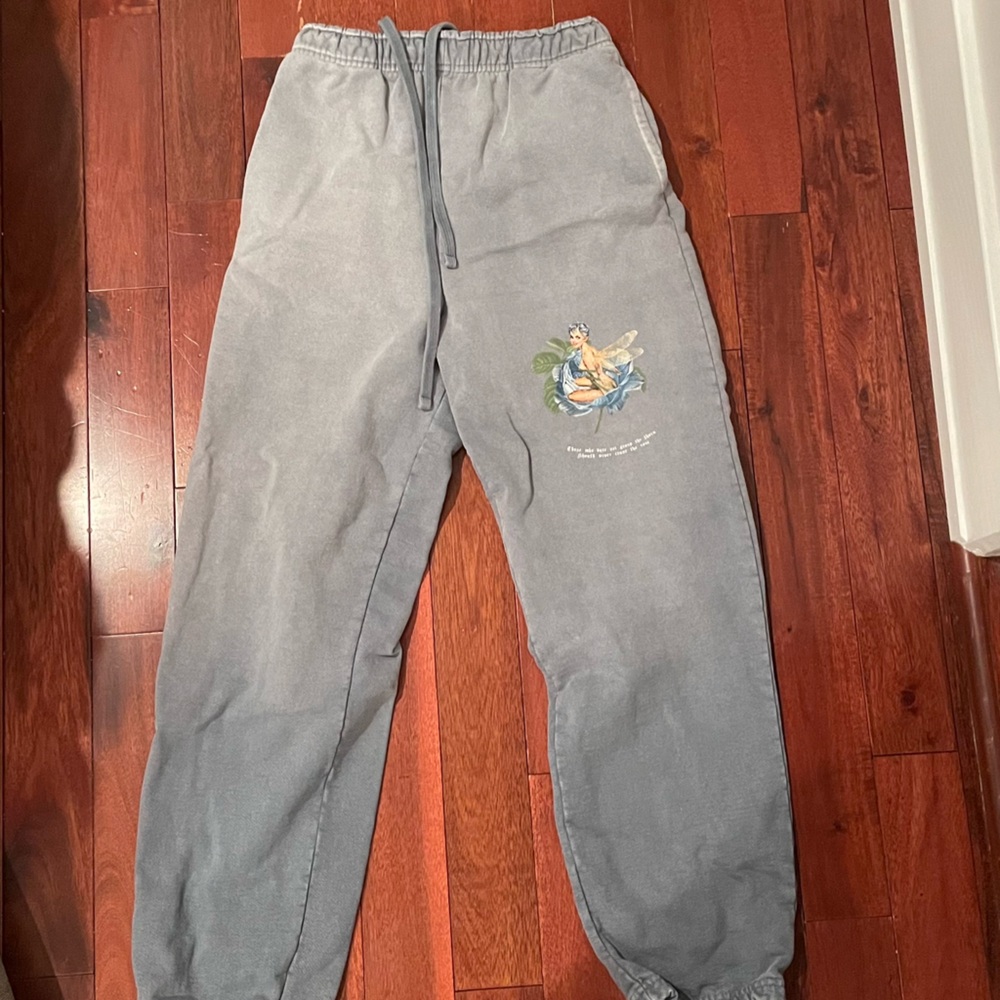 Boys Lie washed blue sweatpants